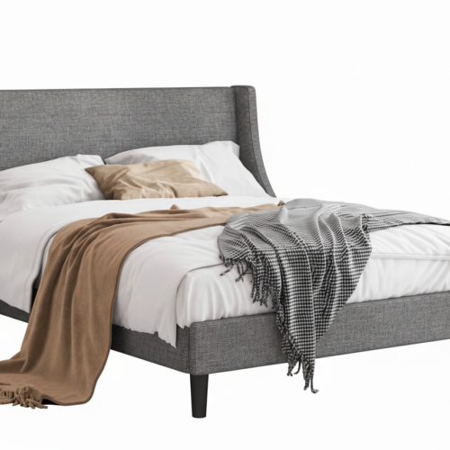 modern nordic bedroom furniture high end luxury design 1.8m double bed up holstered beds